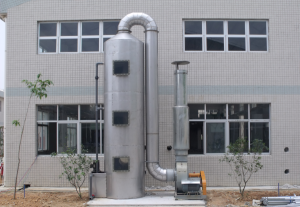 废气水膜喷淋净化除尘器