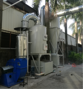 抛光打磨湿式喷淋除尘器